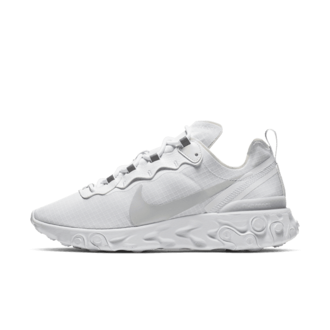 Nike React Element 55 'Triple White'