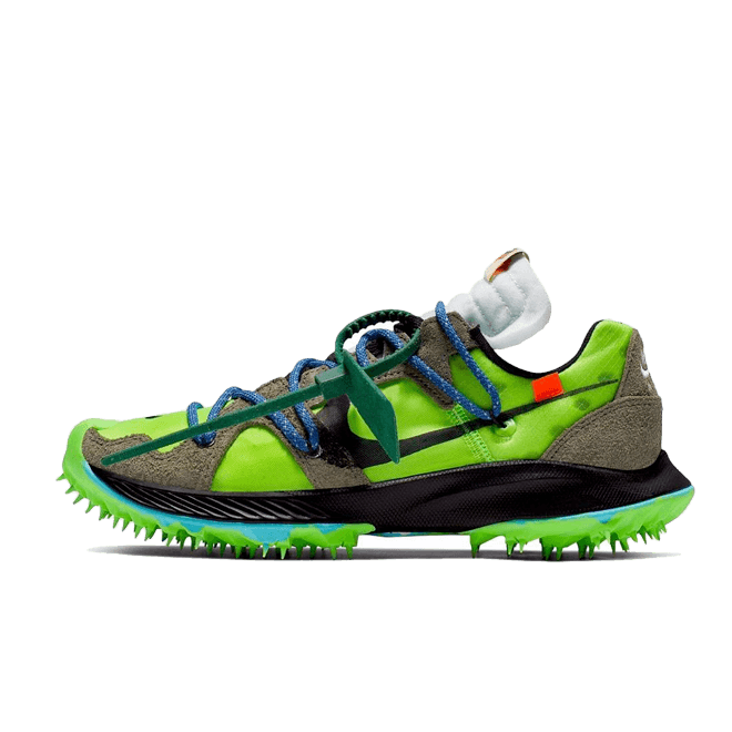 Off White X Nike WMNS Zoom Terra Kiger 5 'Electric Green'