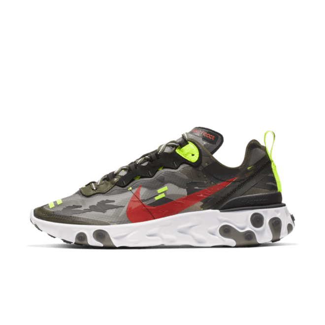 Nike React Element 87 'Olive Camo'