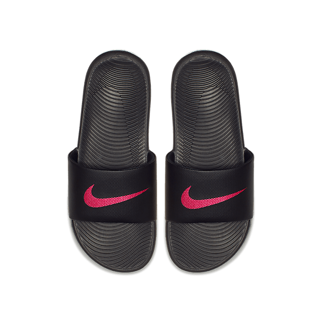 Damen Slide Kawa Black Pink