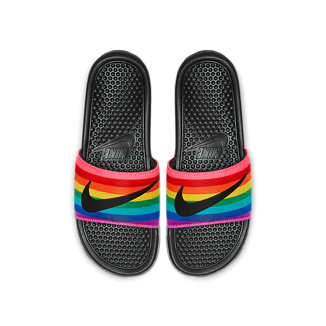 Nike Benassi JDI *BETRUE* (Black / Black - Multi - Color)