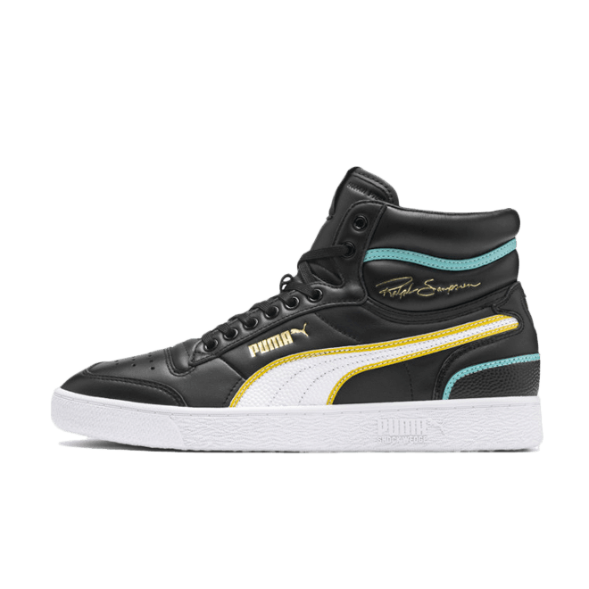 Ralph Sampson X Puma Mid Hoops 'Black'