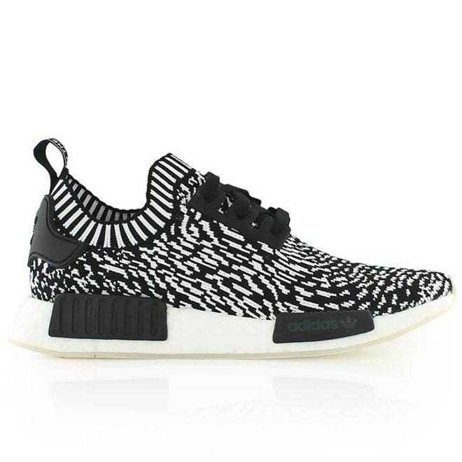 adidas NMD R1 Primeknit Zebra Black