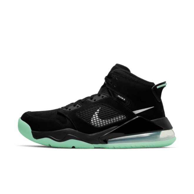 Air Jordan Mars 270 'Black/Green Glow'