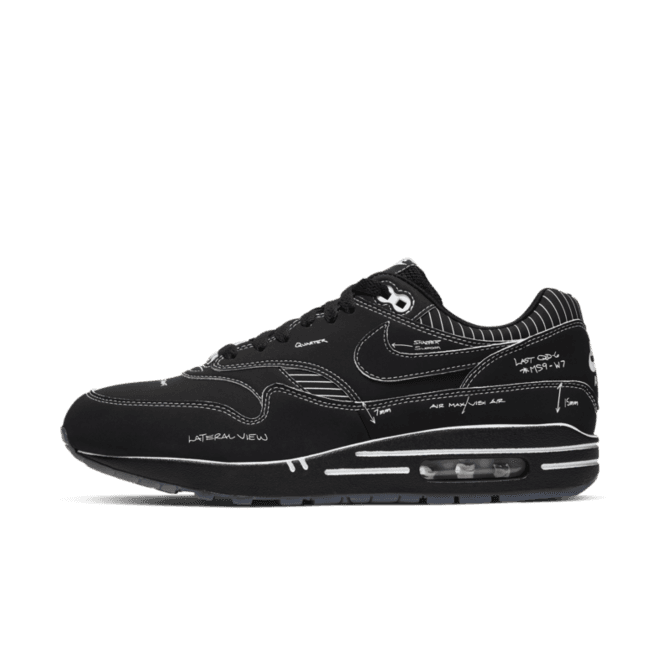 Nike Air Max 1 QS 'Sketch to Shelf' Black