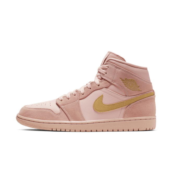 Air Jordan 1 Mid 'Pink Suede'