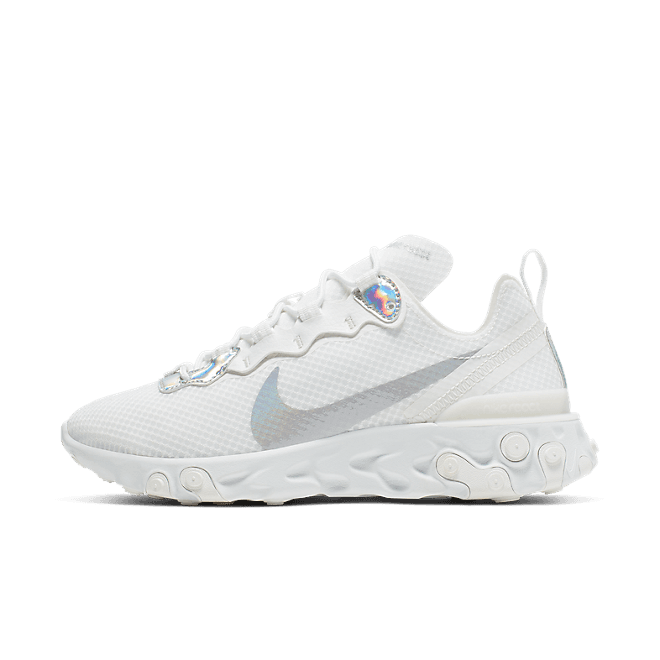 Nike React Element 55 'Iridescent Silver