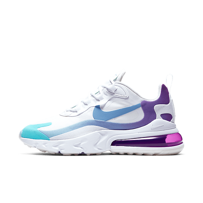 Nike Wmns Air Max 270 React 'Light Blue/Aurora Green'