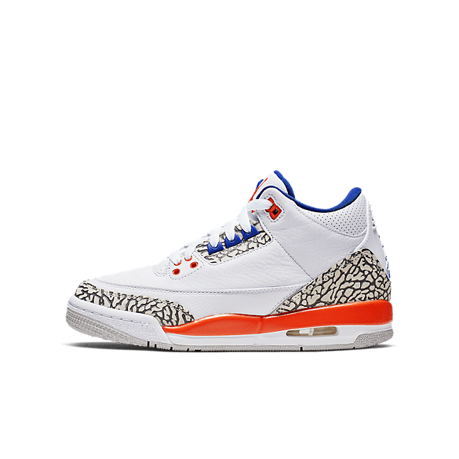 Nike Air Jordan 3 Retro *Knicks* (GS) (White / Old Royal - University