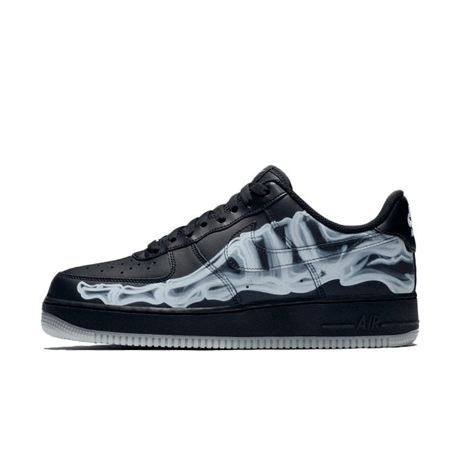 Nike Air Force 1 Skeleton QS 'Black'