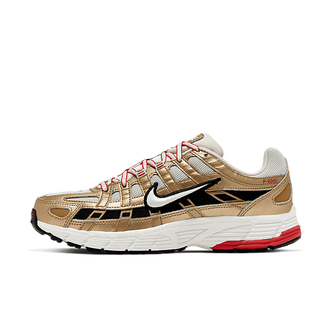 Nike Wmns P-6000 (Light Bone / Summit White - Metallic Gold)