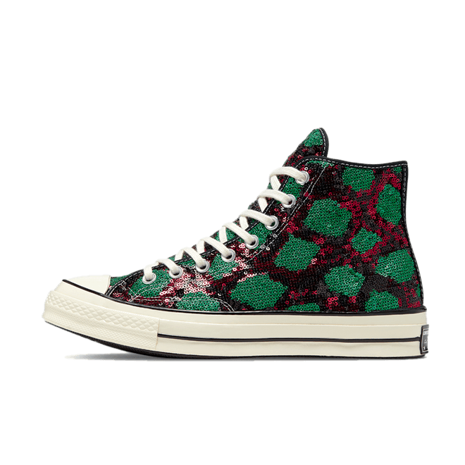 Converse Chuck Taylor Sequin 'Green/Red'