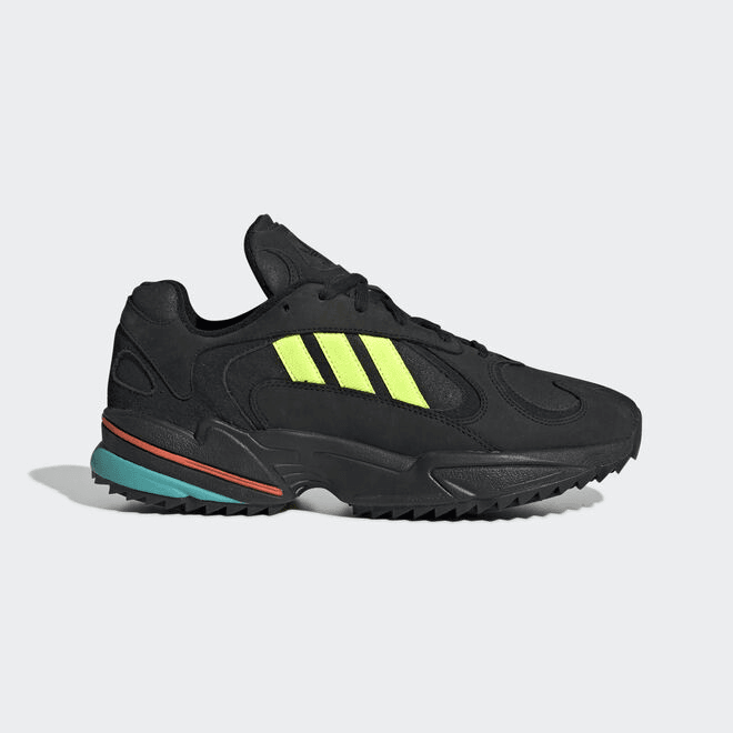 adidas Yung-1 Trail (Core Black / Solar Yellow / Hi Res Aqua)