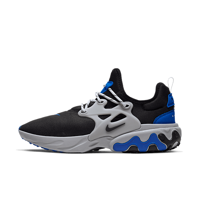 Nike React Presto (Black / Black - Racer Blue - Atmosphere Grey)