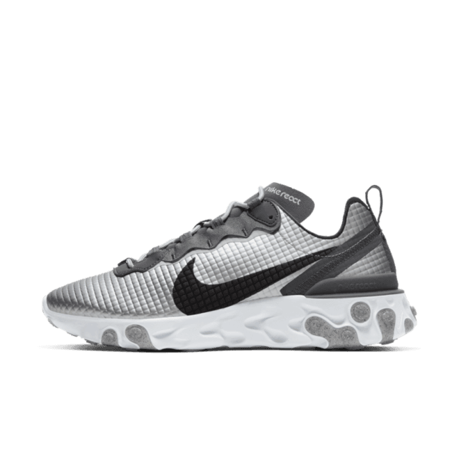 Nike React Element 55 'Quilted Grids - Silver'