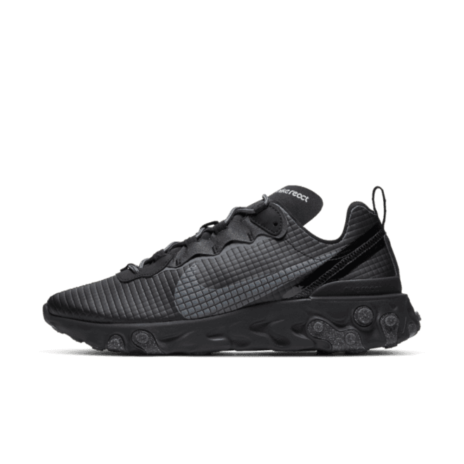 Nike React Element 55 'Quilted Grids - Black'