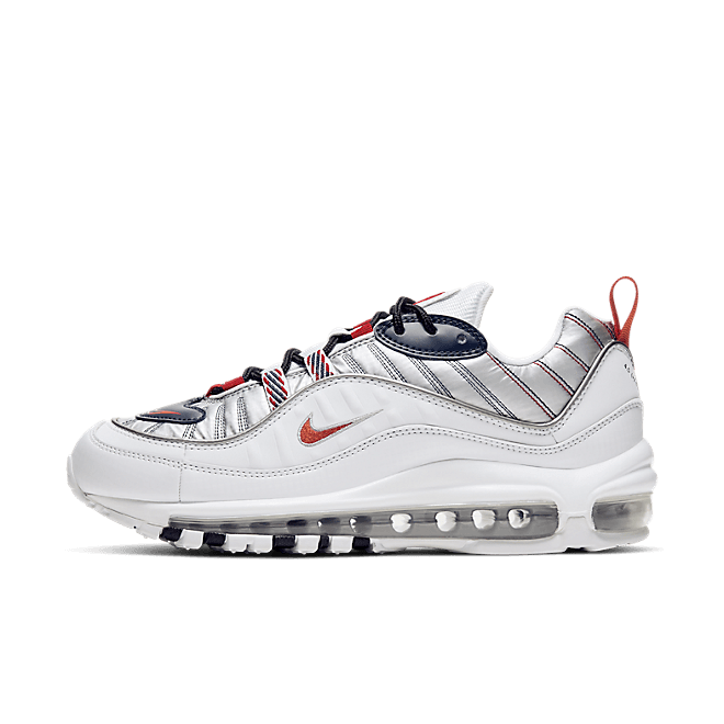 Nike WMNS Air Max 98 Premium 'White/Metallic'