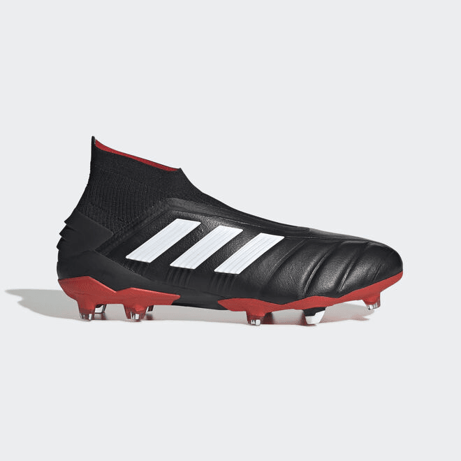 adidas black, white and red Predator football boots