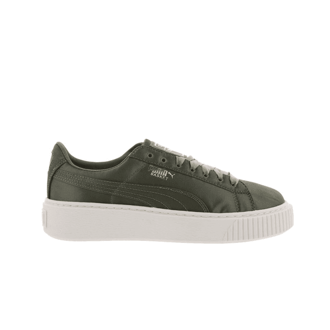 Puma Basket Platform Satin