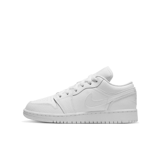 Air Jordan 1 Low GS 'Triple White'