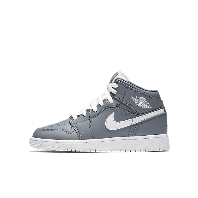 Jordan 1 Mid Cool Grey White (GS)