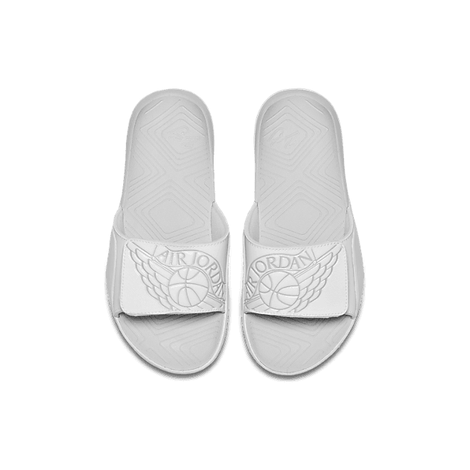 Jordan Hydro 7 Slides White Platinum (GS)