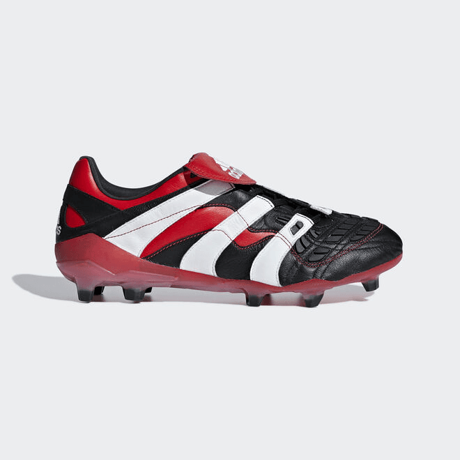 adidas Predator Accelerator Firm Ground Cleat Black White Red