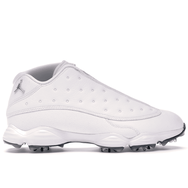 Jordan 13 Retro Golf Cleat White Black