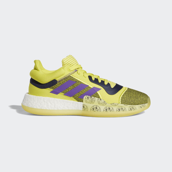 adidas Marquee Boost Low Yellow Purple Black