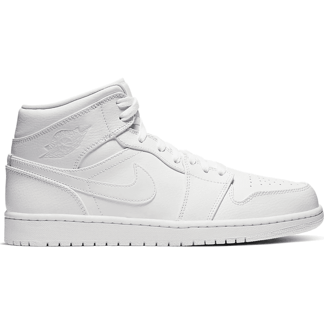 Jordan 1 Mid Triple White (2020)