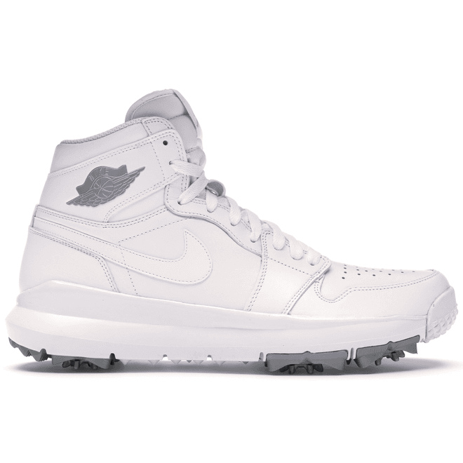 Jordan 1 Retro Golf Cleat White Metallic