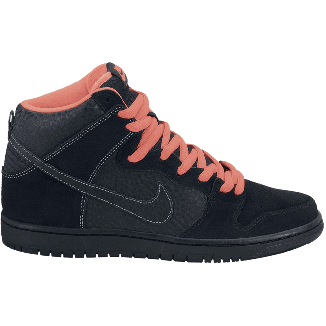 Nike Dunk SB High Black Safari Atomic Red