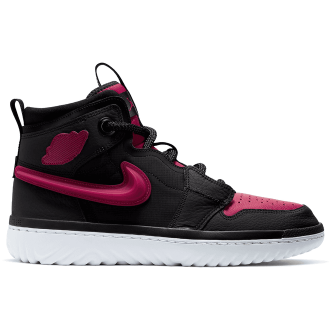 Jordan 1 High React Black Noble Red