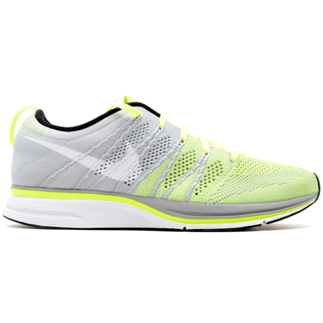 Nike Flyknit Trainer Volt White