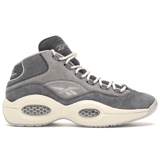 Reebok Question Mid Grey Suede