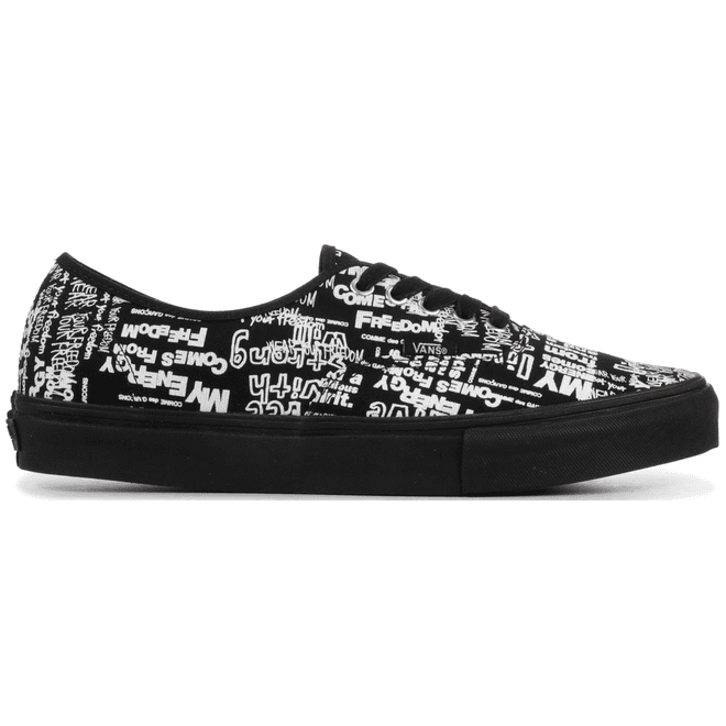 Vans Authentic Comme des Garcons Black Message