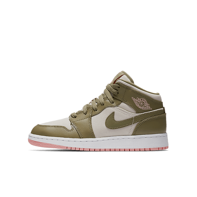 Jordan 1 Mid Trooper Bleached Coral (GS)