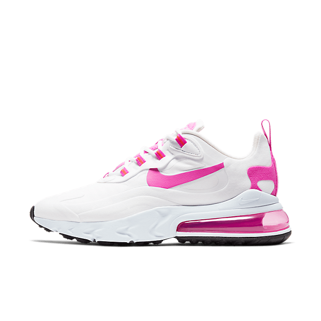 Nike Air Max 270 React White Fire Pink (W)