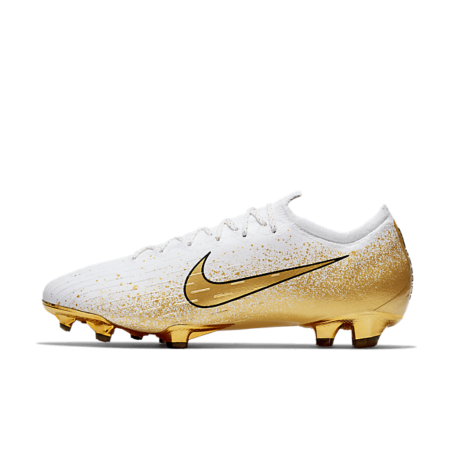 Nike Vapor 12 Elite SE FG White Metallic Gold