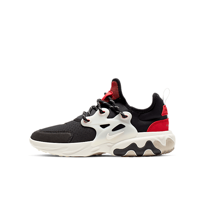 Nike React Presto Black Phantom Red (GS)