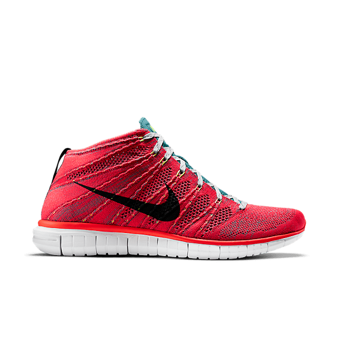 Nike Free Flyknit Chukka Bright Crimson