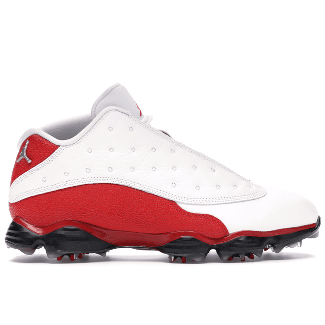 Jordan 13 Retro Golf Cleat White Red