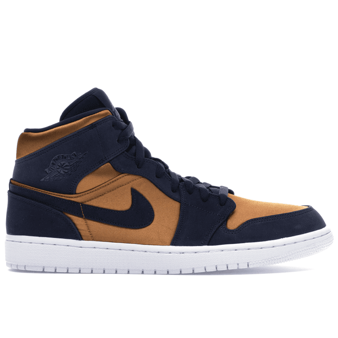 Jordan 1 Mid Obsidian Desert Ochre