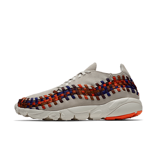 Nike Air Footscape Woven Light Bone Rainbow