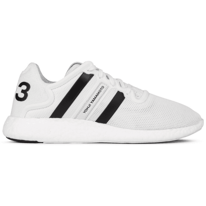 Y3 Run Boost White Black