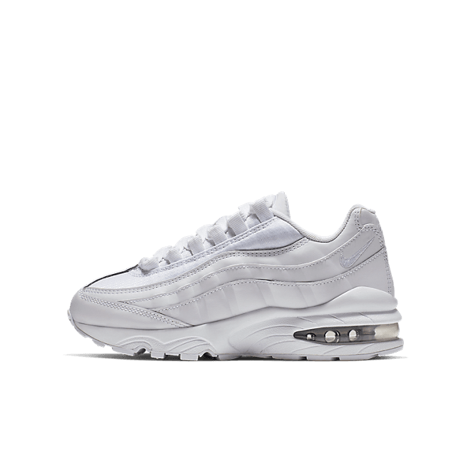 Nike Air Max 95 White Metallic Silver (GS)