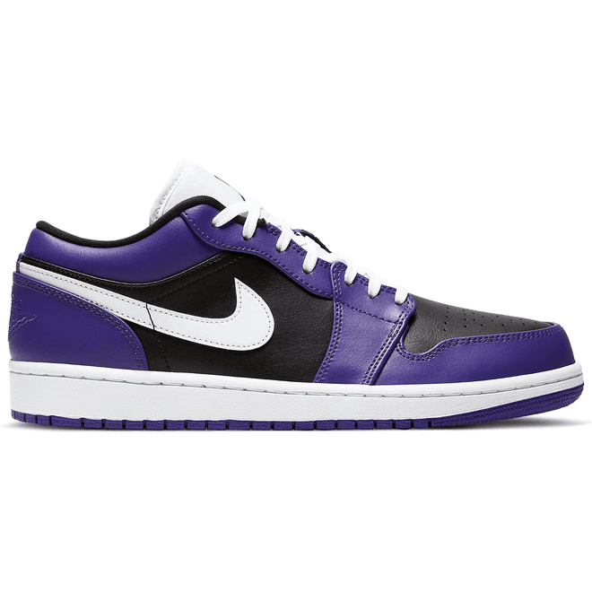 Jordan 1 Low Court Purple Black