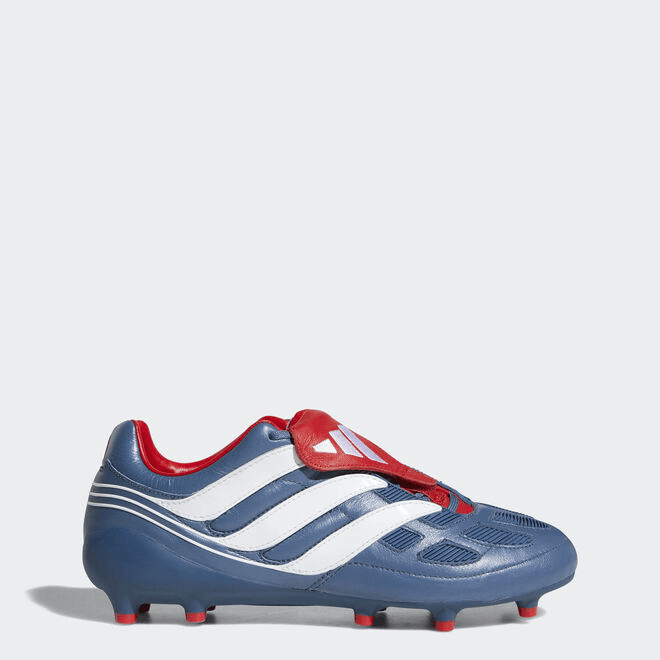 adidas Predator Precision FG Blue Grey Collegiate Red