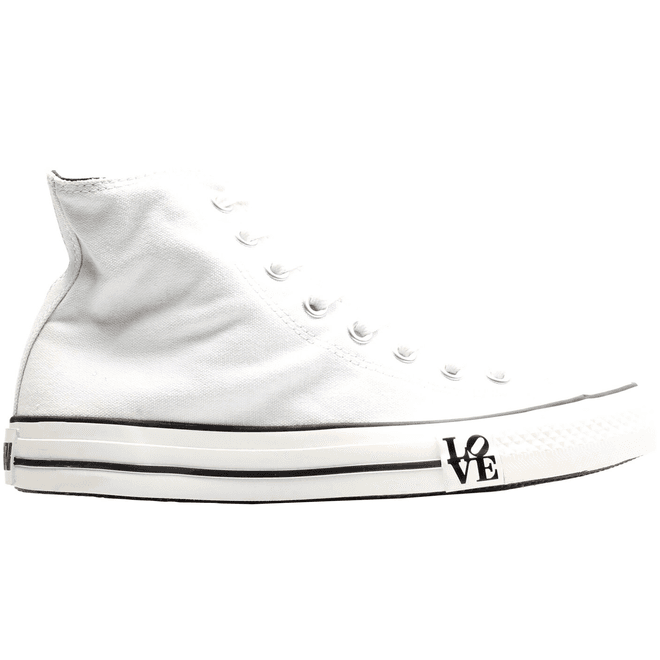 Converse Chuck Taylor All-Star Hi Robert Indiana Love White