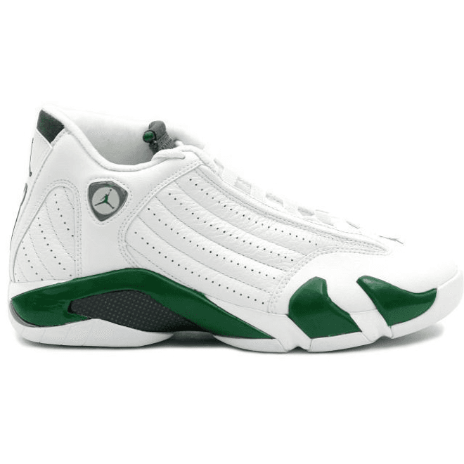 Jordan 14 Retro White Forest Green